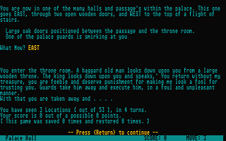 Droolig and the King's Gold atari screenshot